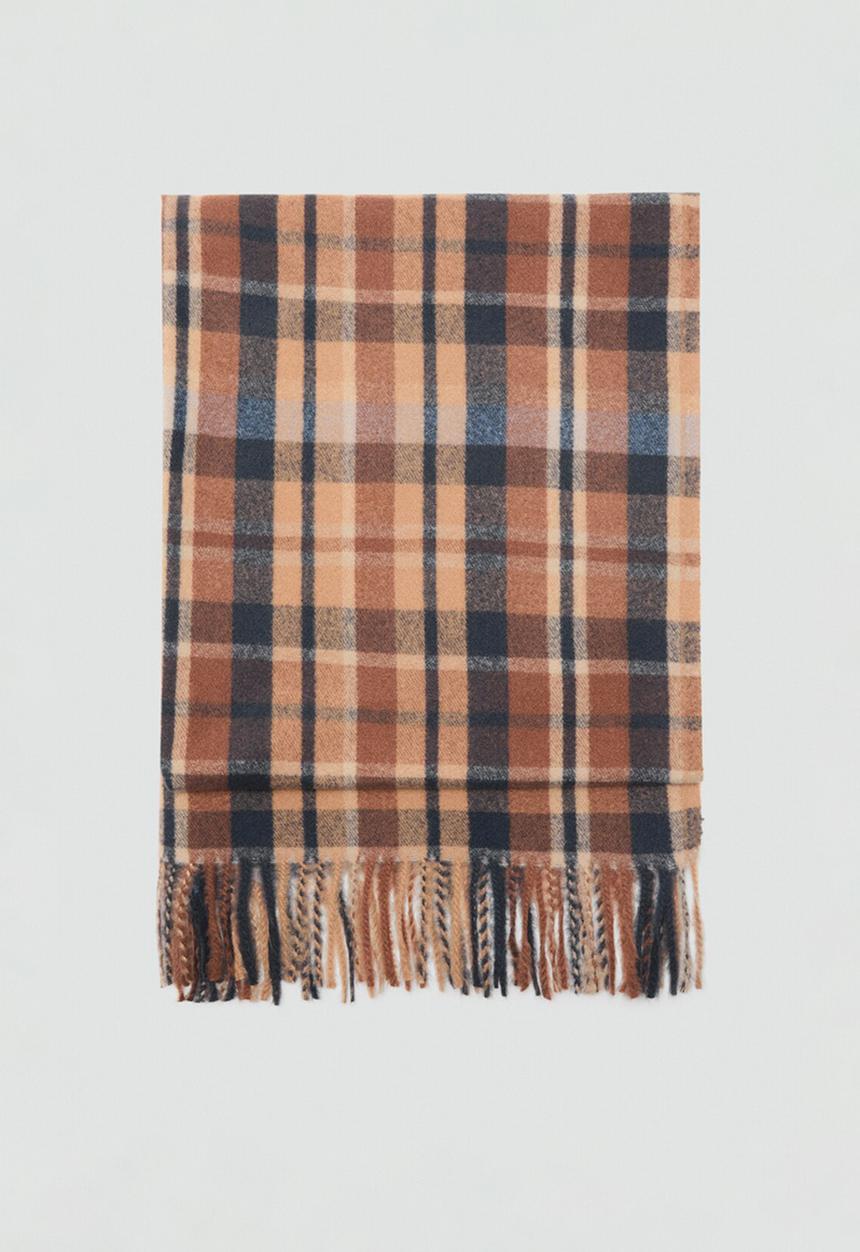 MANGO - Albillo scarf-brown