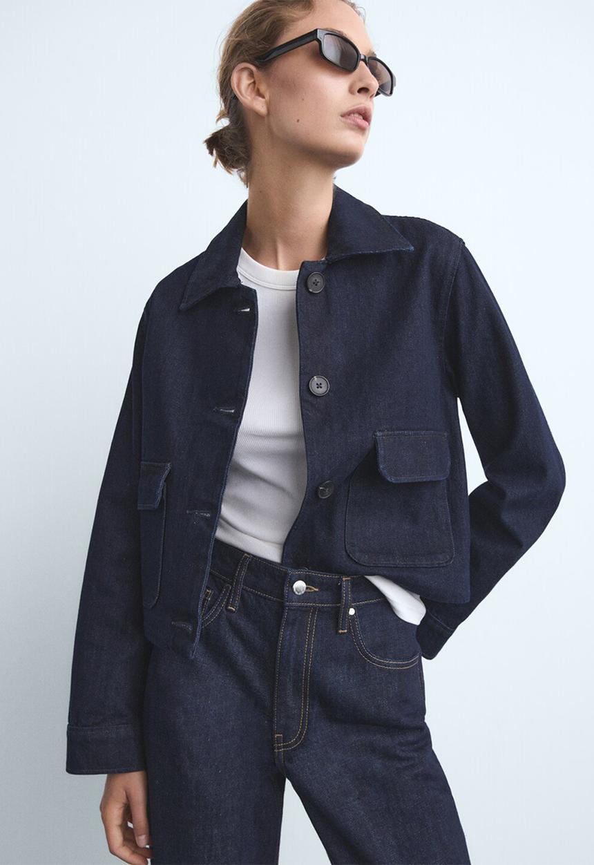 MANGO - Jeans anais - open blue