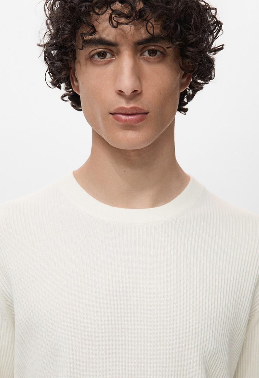 MANGO - Sweater Antigua - Off White