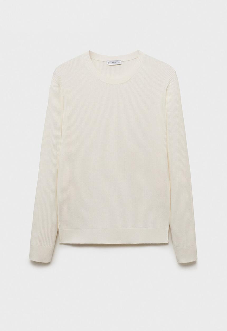MANGO - Sweater Antigua - Off White