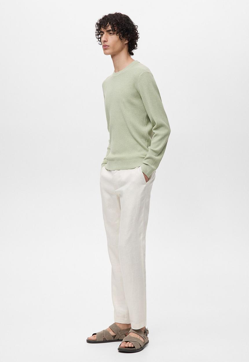 MANGO - Sweater Antigua - Green