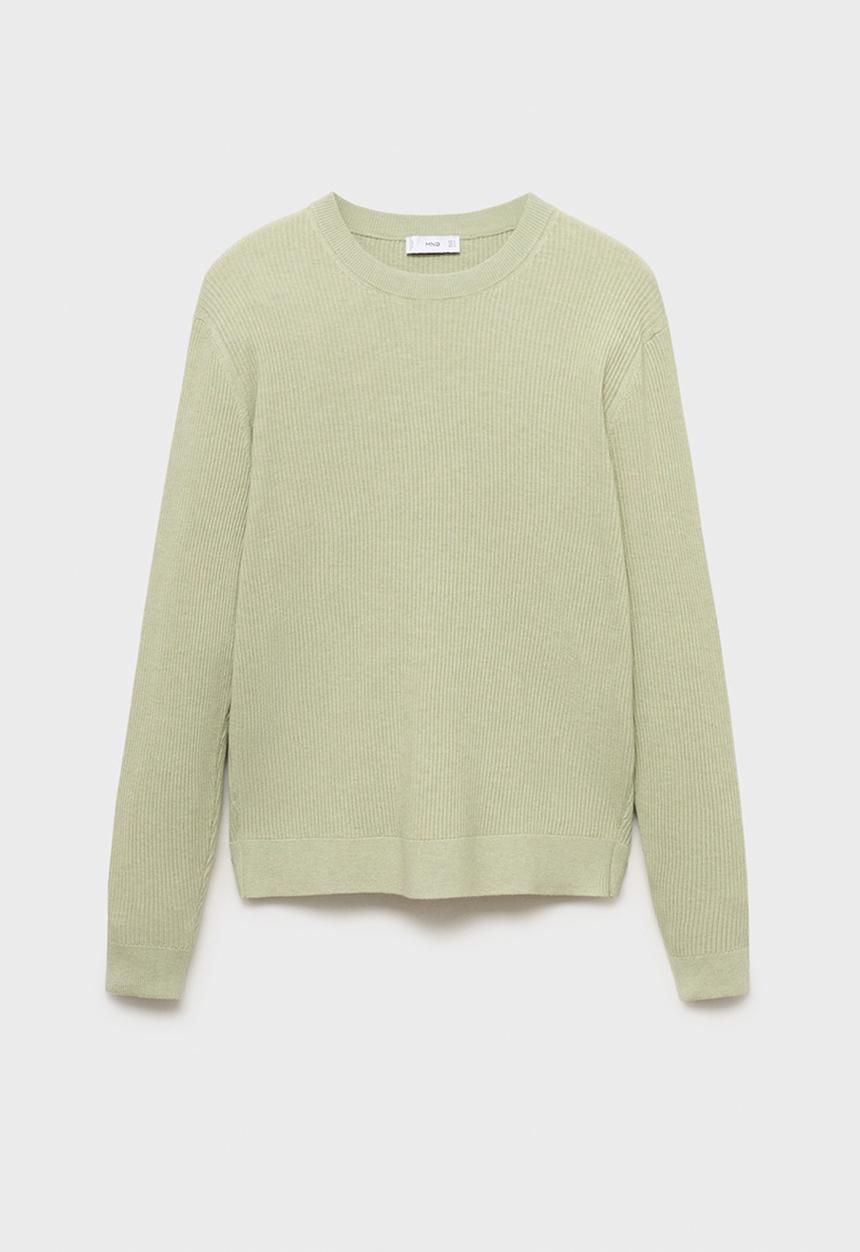 MANGO - Sweater Antigua - Green