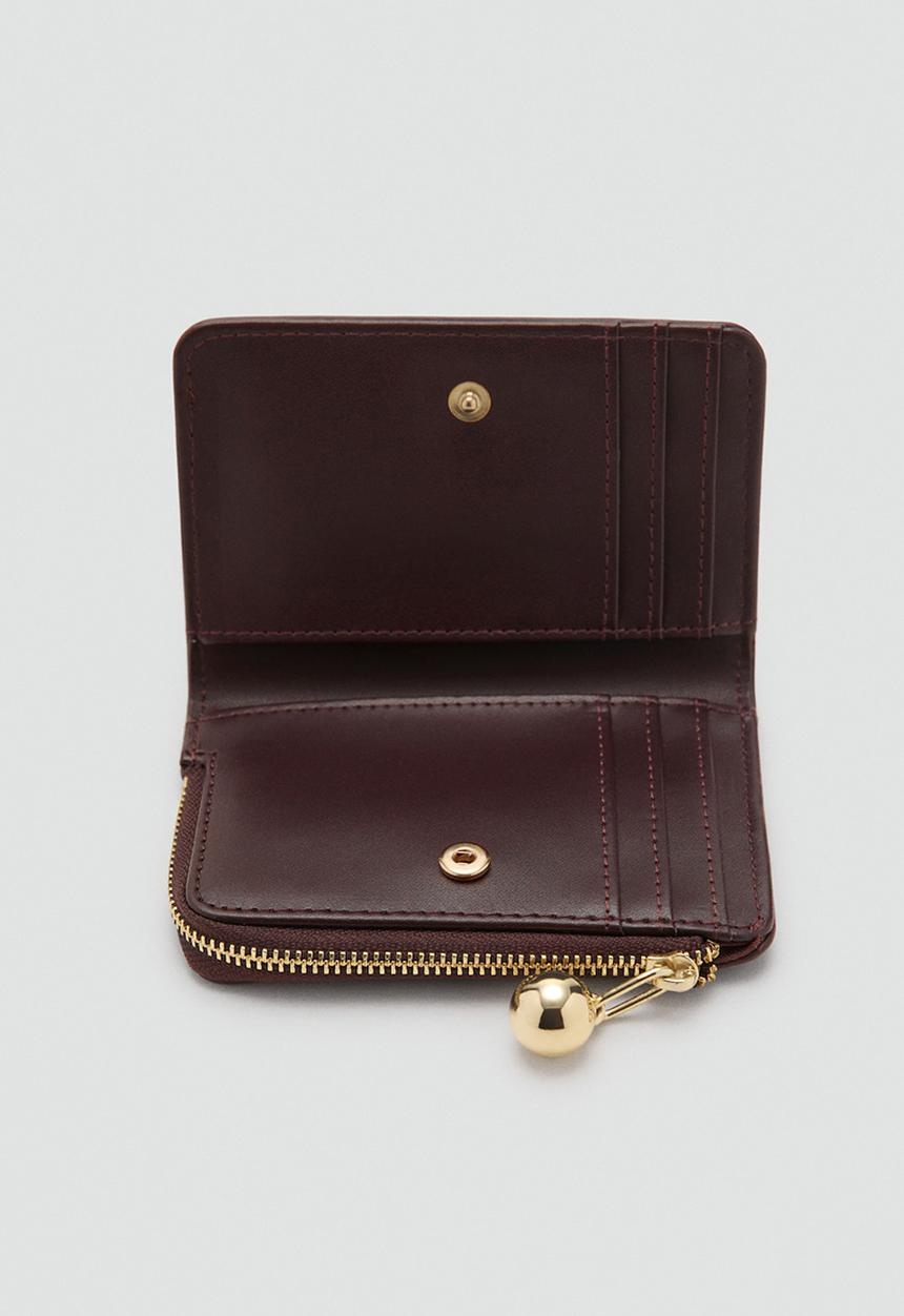 MANGO - Capuleto wallet-dark brown