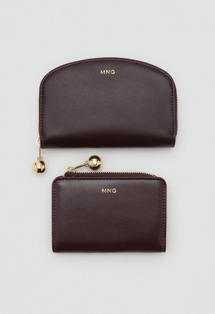 MANGO - Capuleto wallet-dark brown