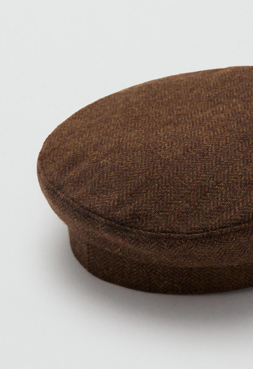 MANGO - Nelfm cap - brown