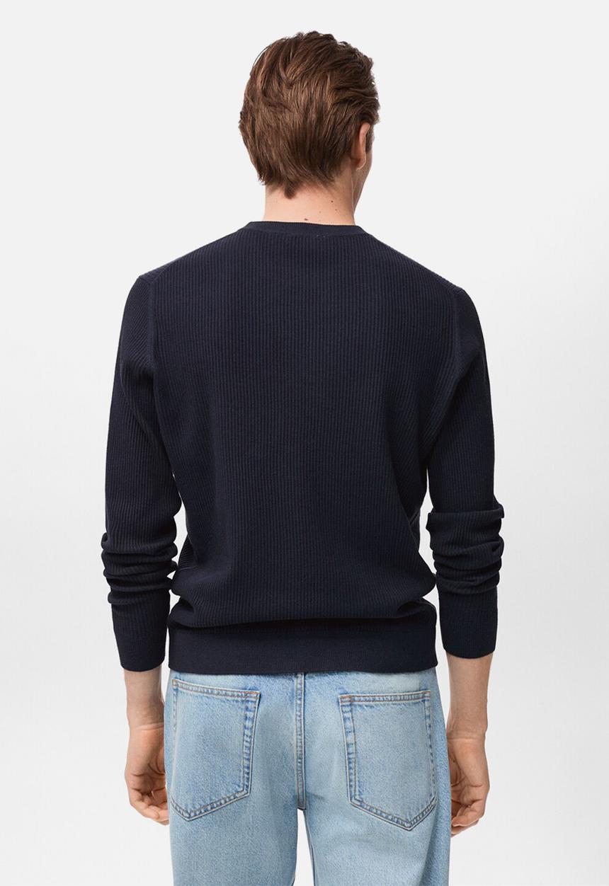 MANGO - Sweater Antigua - Navy