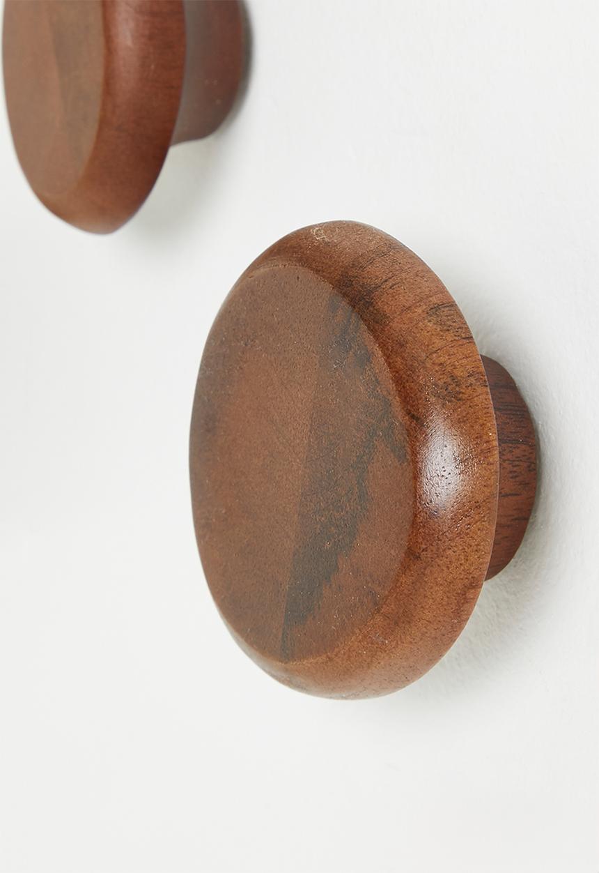 Sixth Floor - Wooden Hooks Set of 4 - Natural