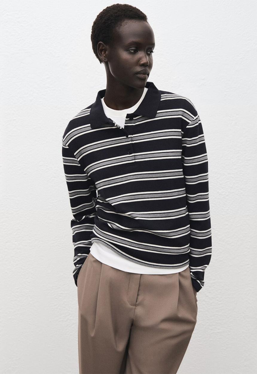 MANGO - Poloshirt austin - navy
