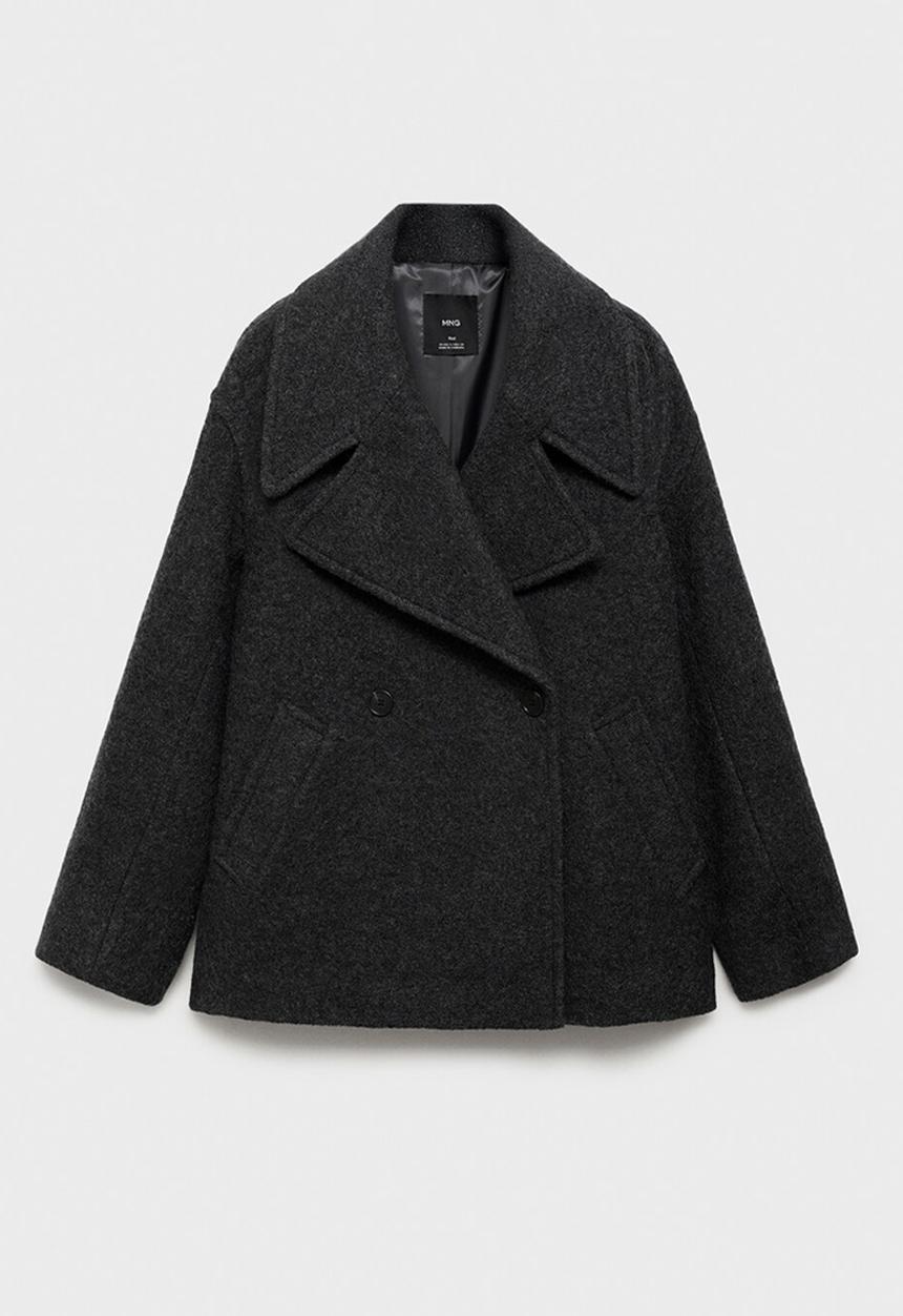 MANGO - Coat lowi - gray