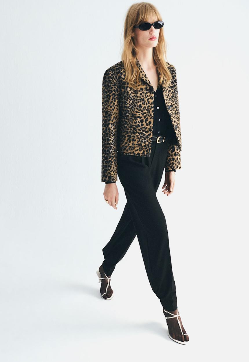 MANGO - Jacket anita - brown