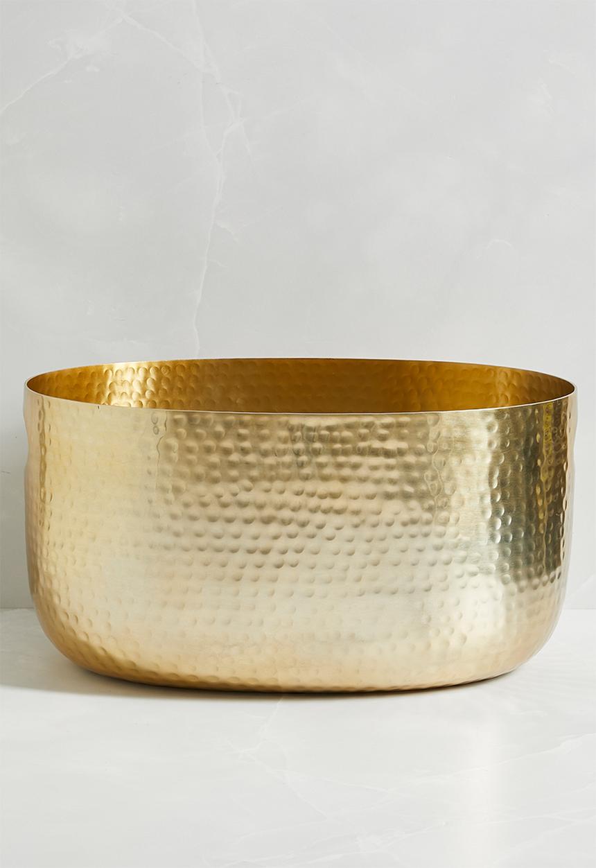 Sixth Floor - Hammered Champagne Bucket - Gold