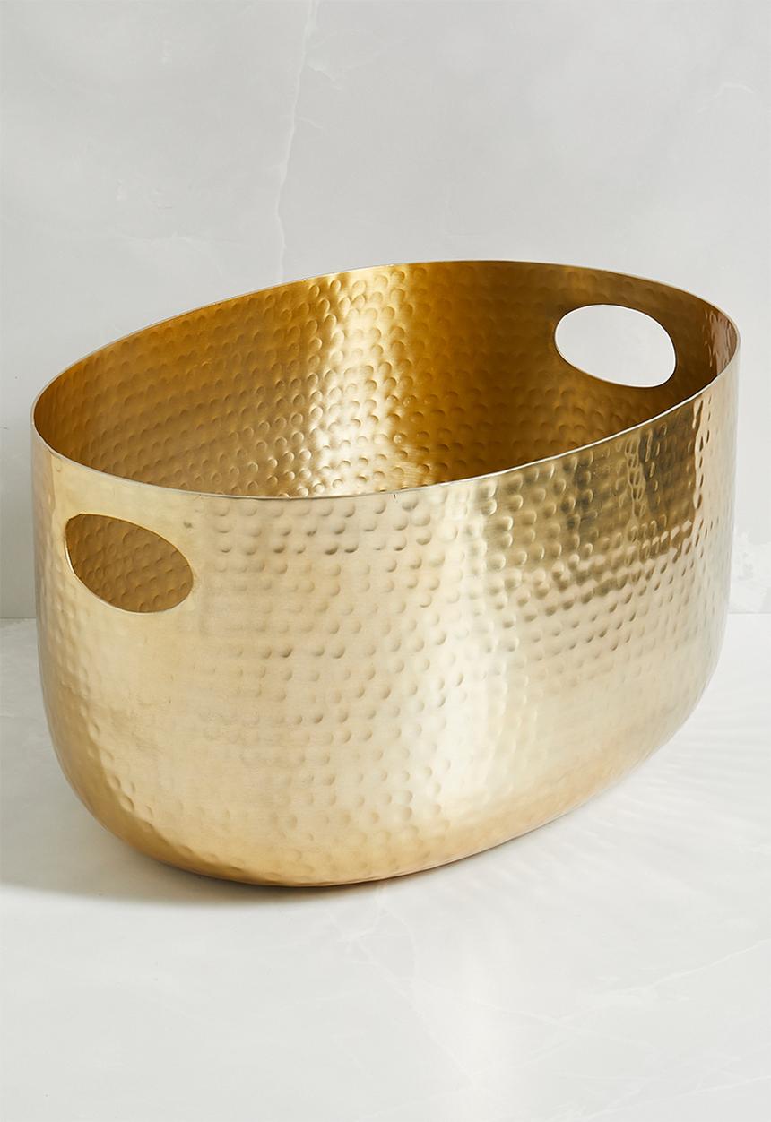 Sixth Floor - Hammered Champagne Bucket - Gold