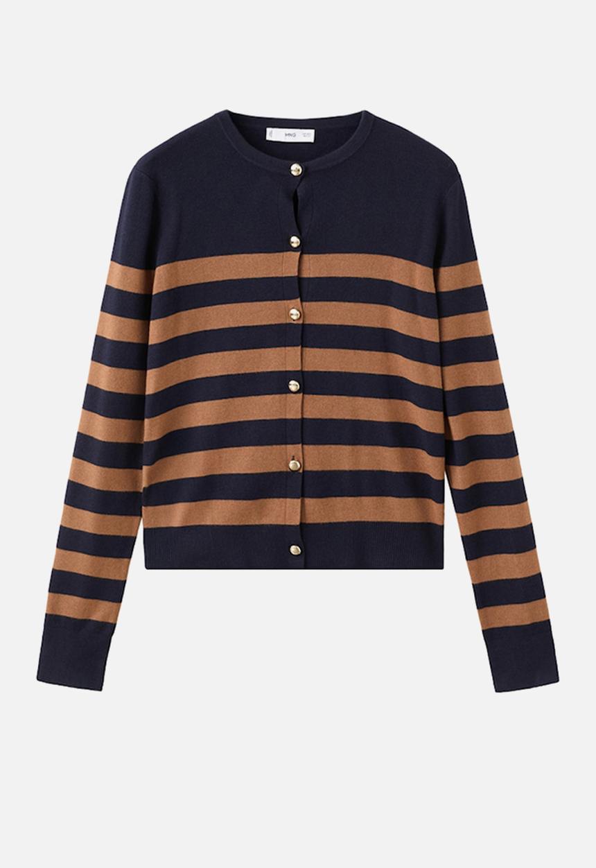 MANGO - Cardigan luccapk - medium brown
