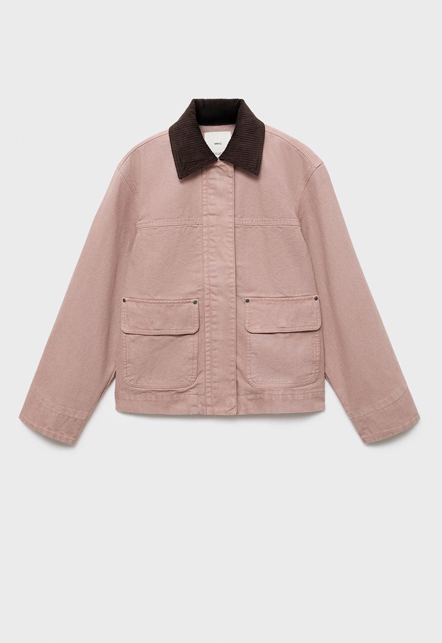 MANGO - Jacket blair - light pastel pink