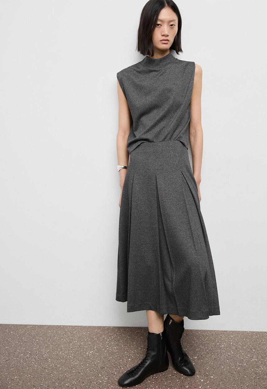 MANGO - Top clinto - grey
