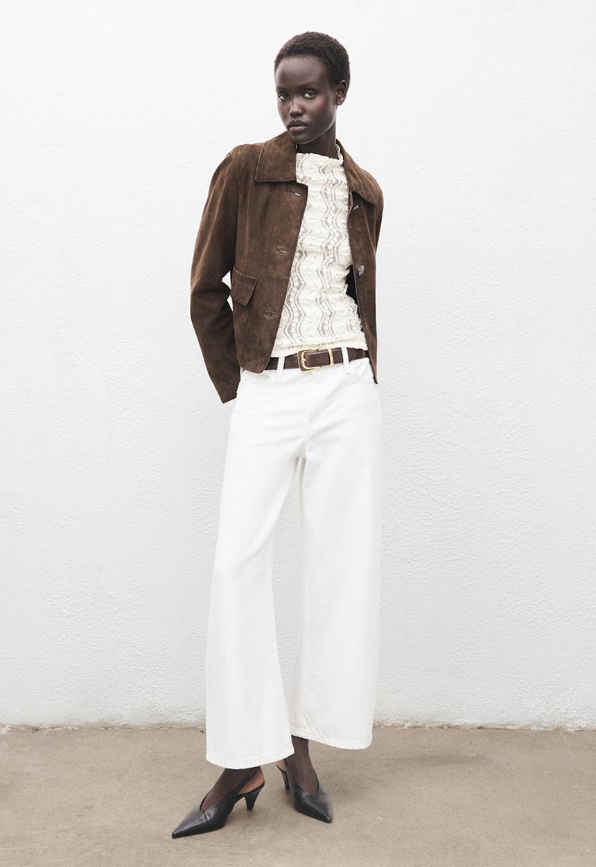 MANGO - Top blondi - natural
