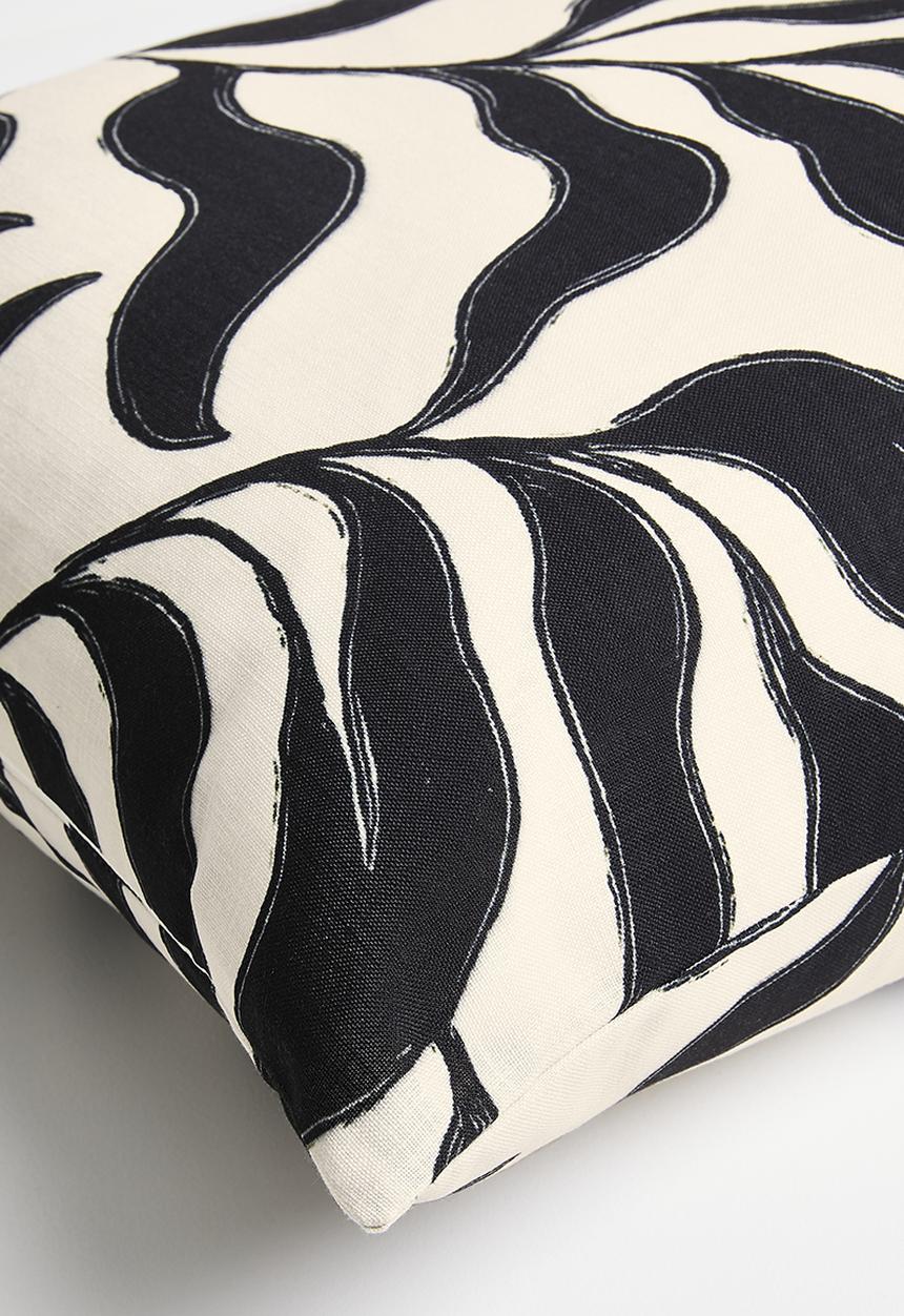 Sixth Floor - Leah printed cushion cover - Natural