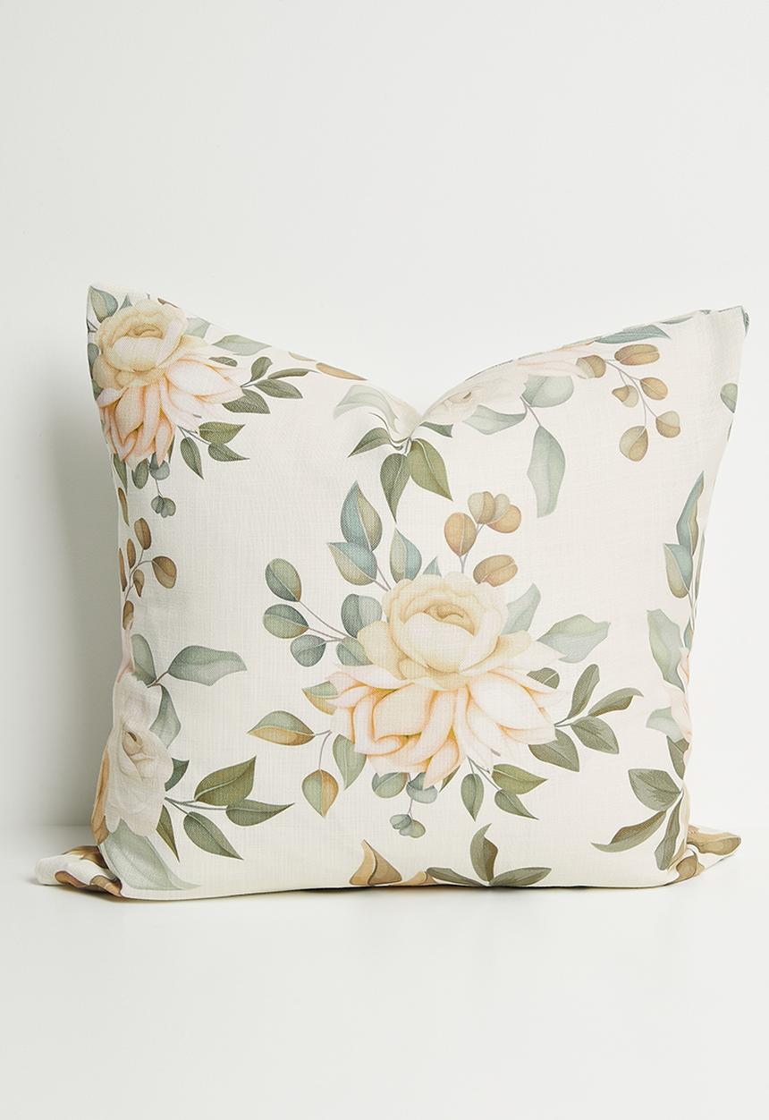 Sixth Floor - Femi printed cushion cover - natural