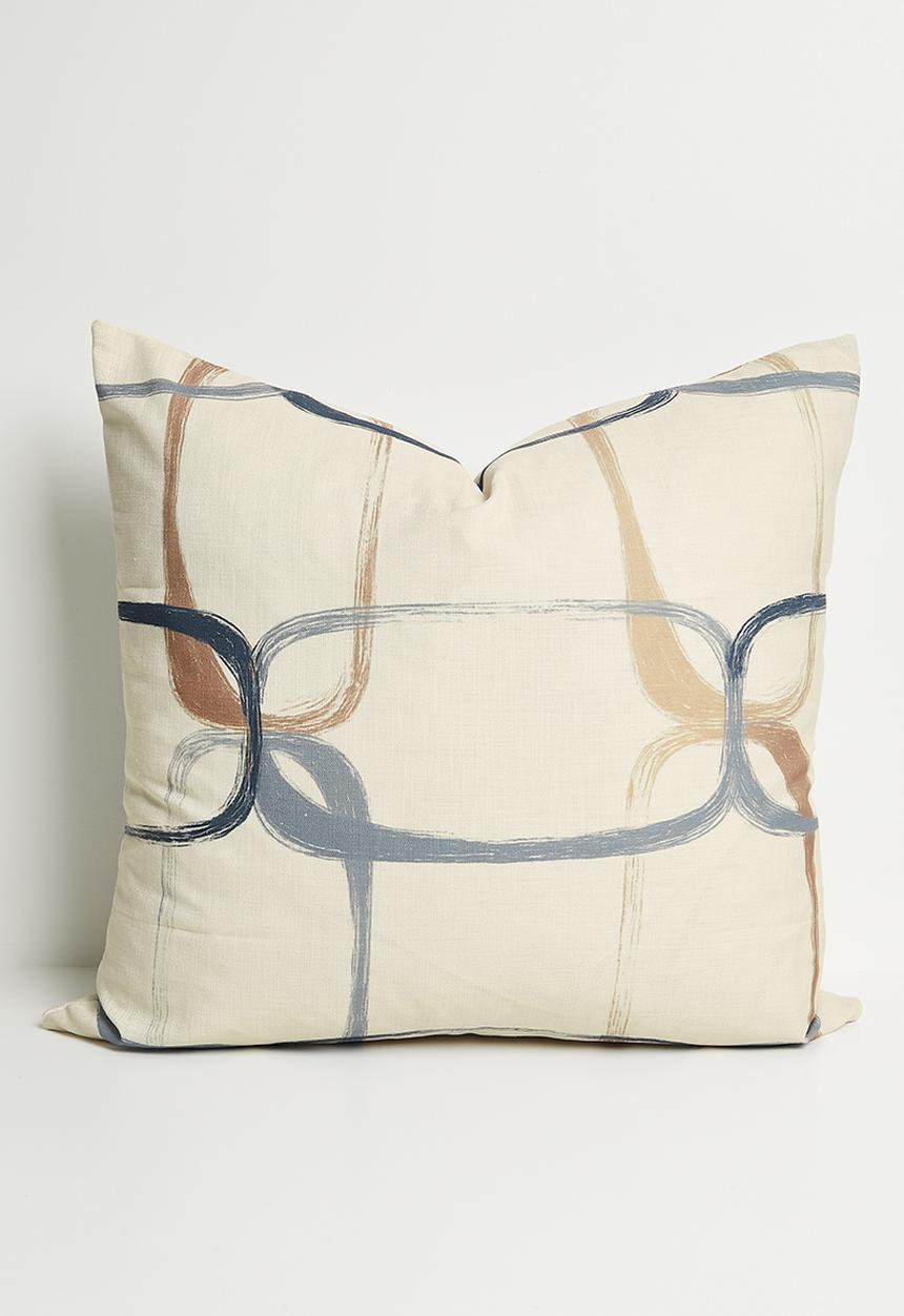 Sixth Floor - Remi printed cushiuon cover - Natural