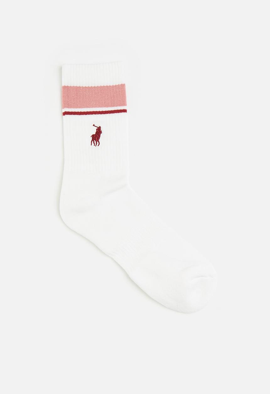 POLO - Logo SPORTY Sock - White