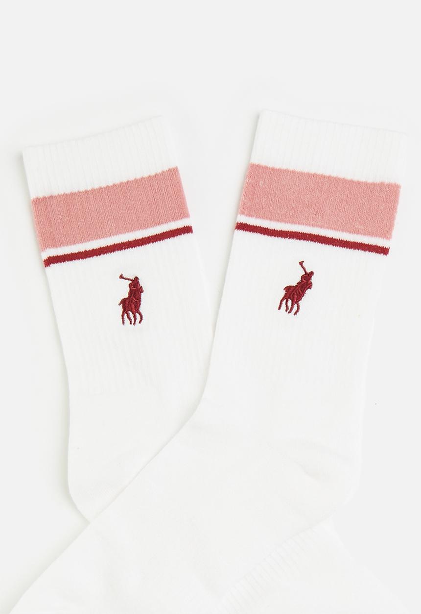 POLO - Logo SPORTY Sock - White