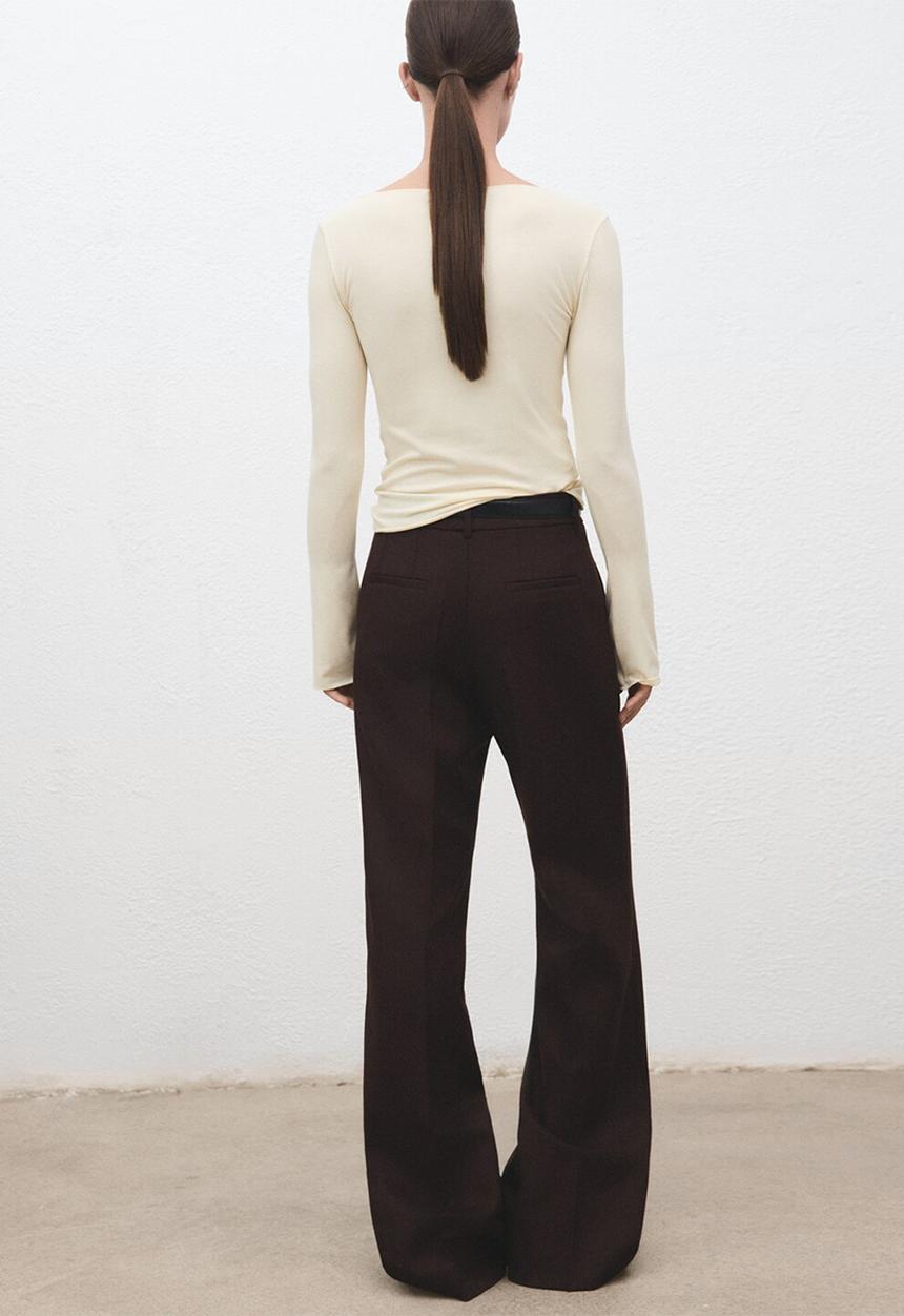 MANGO - T-shirt ani - light pastel yellow