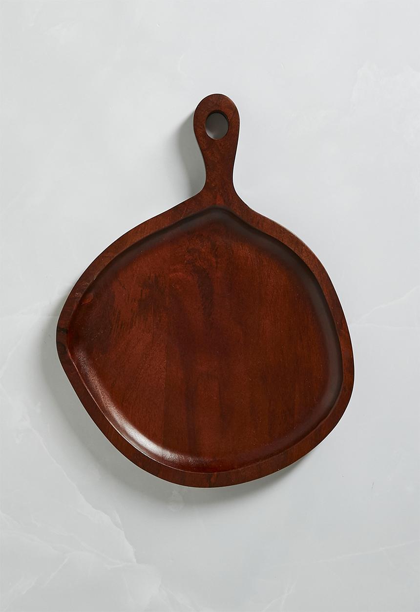 Sixth Floor - Organic Shape Wooden Paddle Platter - Natural