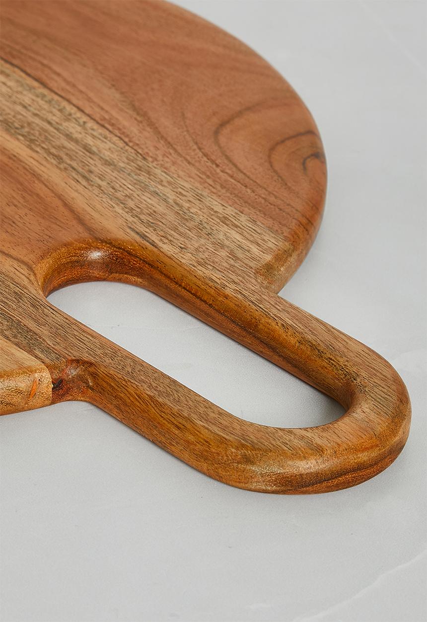 Sixth Floor - Round Wooden Chopping Board - Natural