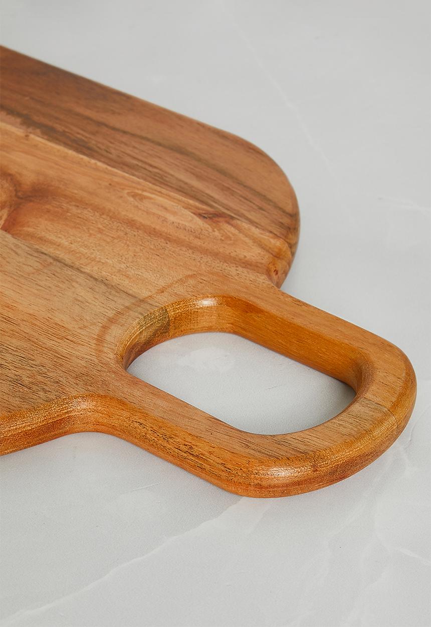 Sixth Floor - Wooden Double Handle Platter - Natural