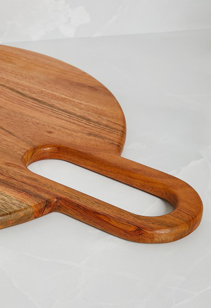 Sixth Floor - Round Wooden Chopping Board - Natural