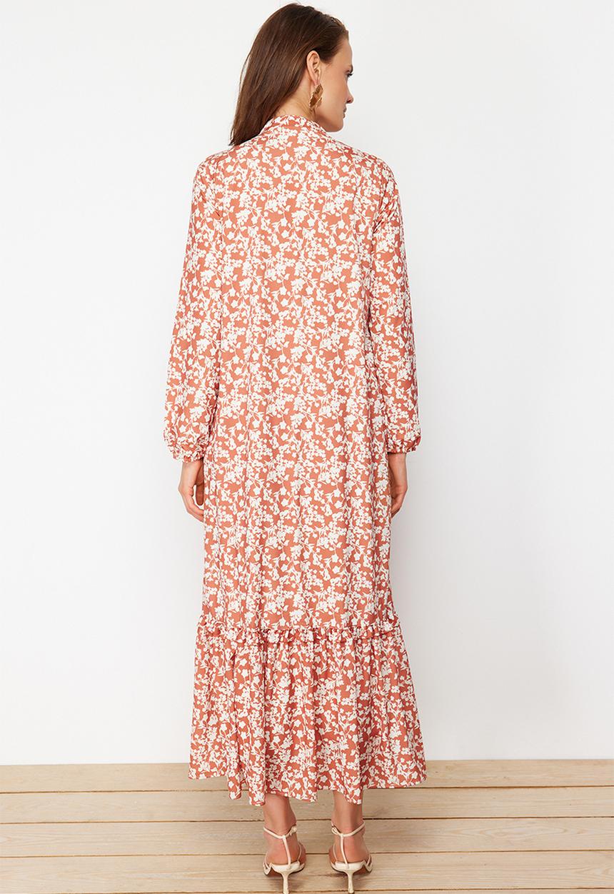 Trendyol - Maxi Aline Woven Dress - Multi Floral