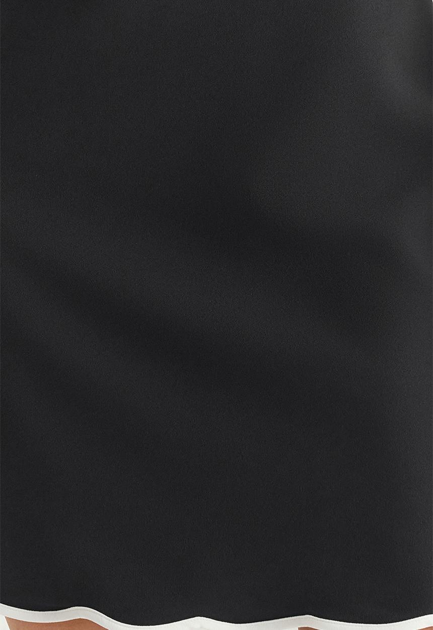 Trendyol - Mini Bodycon Woven Dress - Black