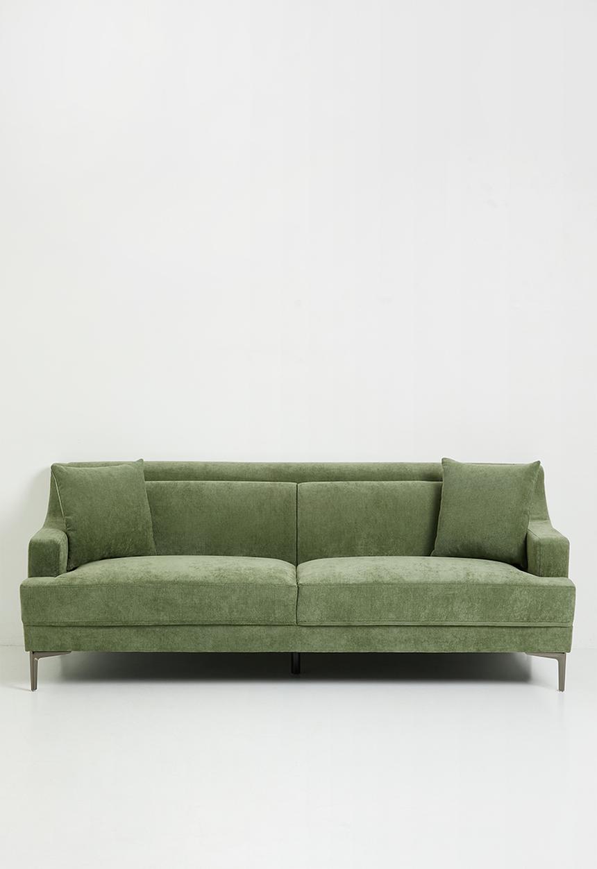 Sixth Floor - Holmes 3 Seater Sofa - Pesto
