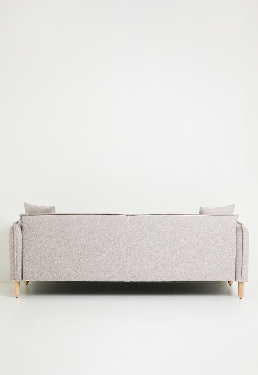 Sixth Floor - Neve 3 Seater Sofa - Stone