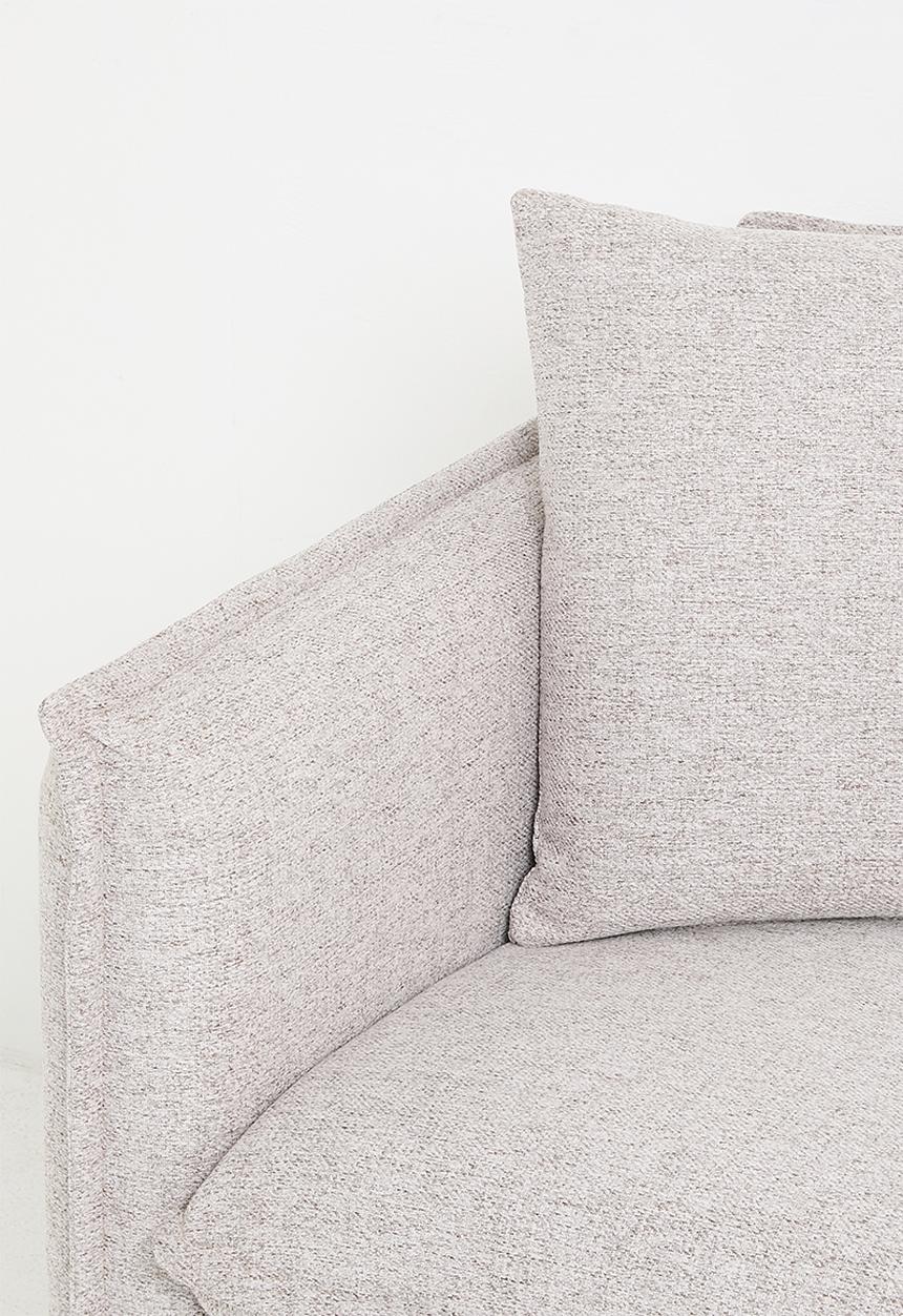 Sixth Floor - Neve 3 Seater Sofa - Stone
