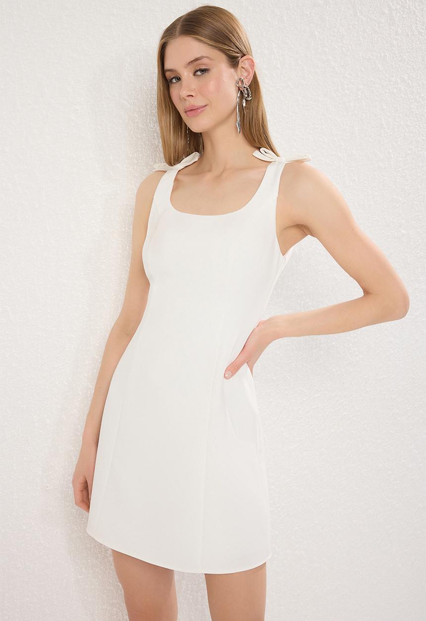 Mini Bodycon Woven Dress