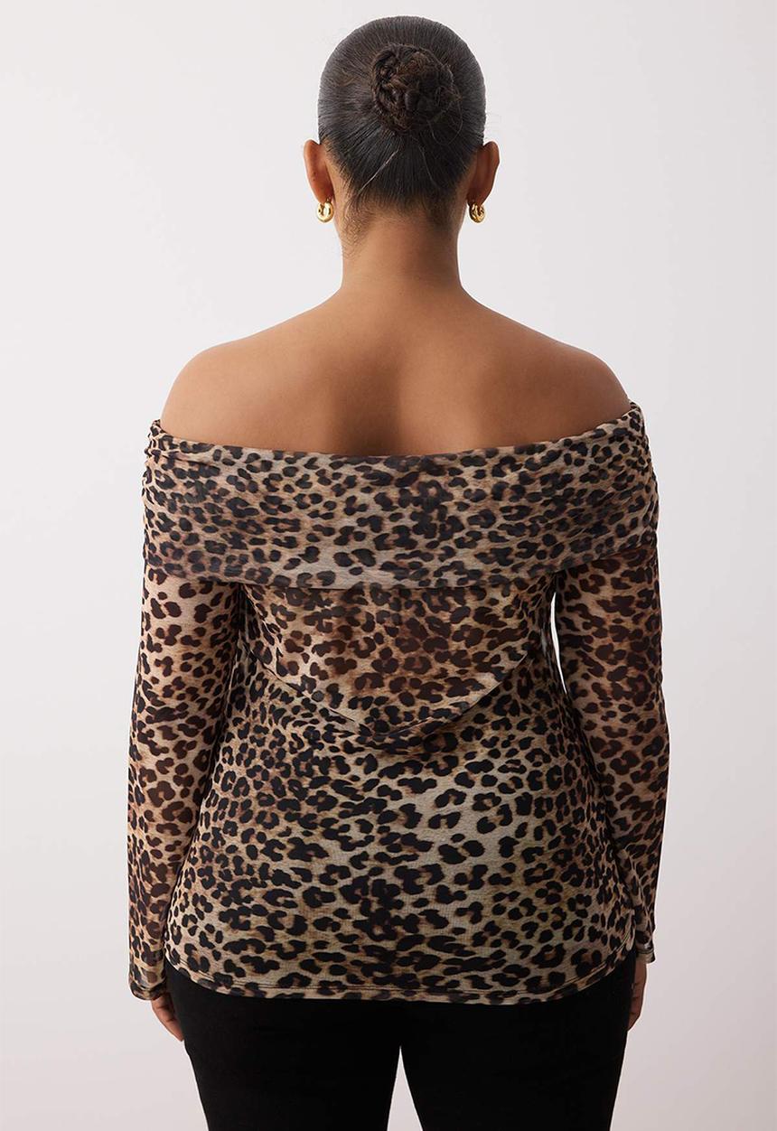 Trendyol - Plus size animal blouse  - single color / mixed