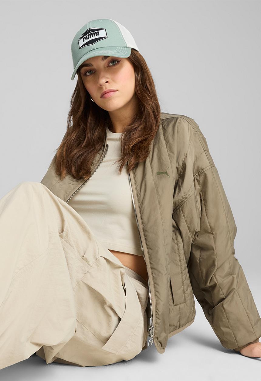 PUMA - RACING CLASSICS Trucker Cap - Green Moon