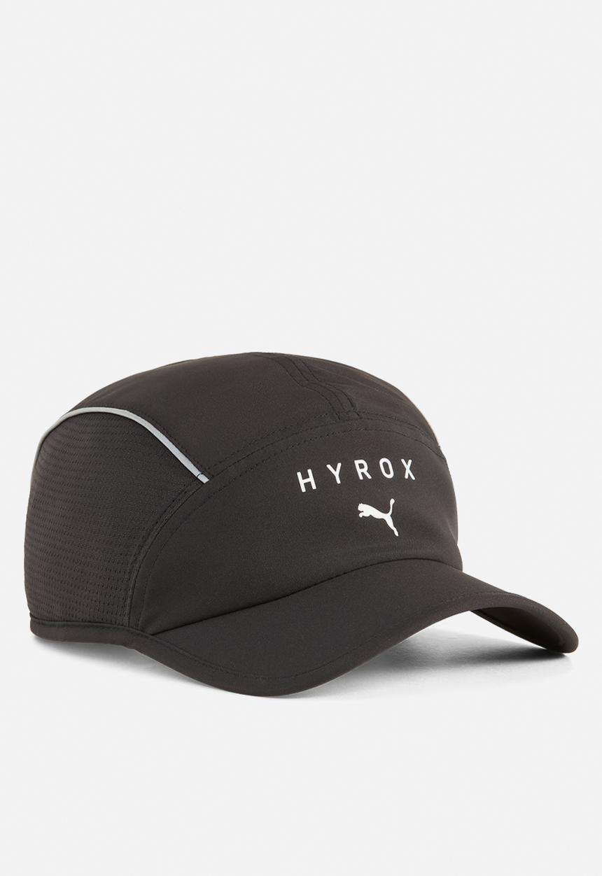 PUMA - Puma X Hyrox Short Visor 5 Panel Cap - Puma Black