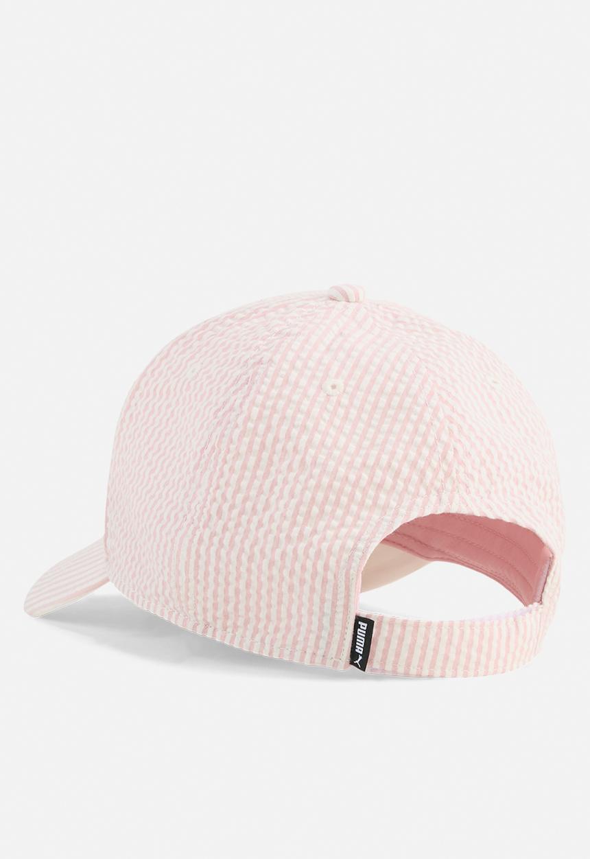 PUMA - Ess No.1 Logo Patch Seersucker BB Cap - Pink