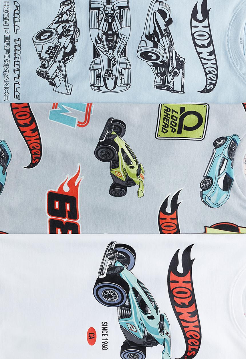 H&M - 3-Pack printed t-shirts - multi