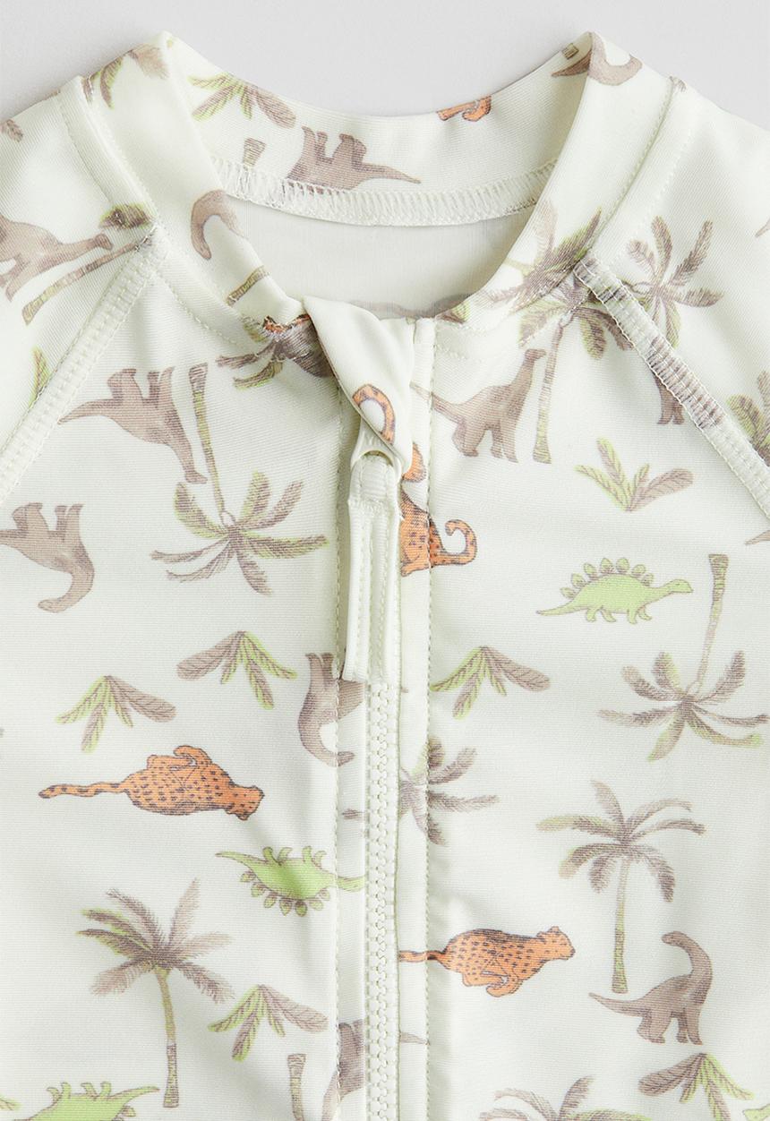 H&M - Upf 50 sun protection set - light green leopards