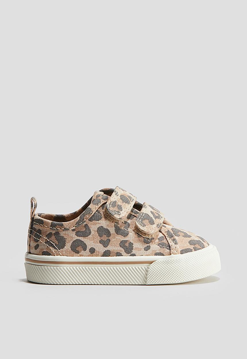 H&M - Cotton trainers - beige,multi