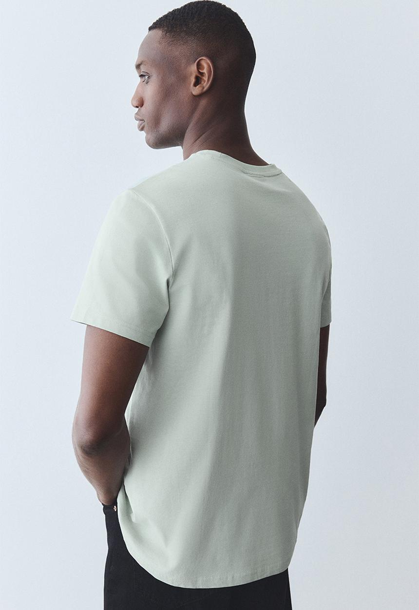 H&M - Regular fit t-shirt - light sage green