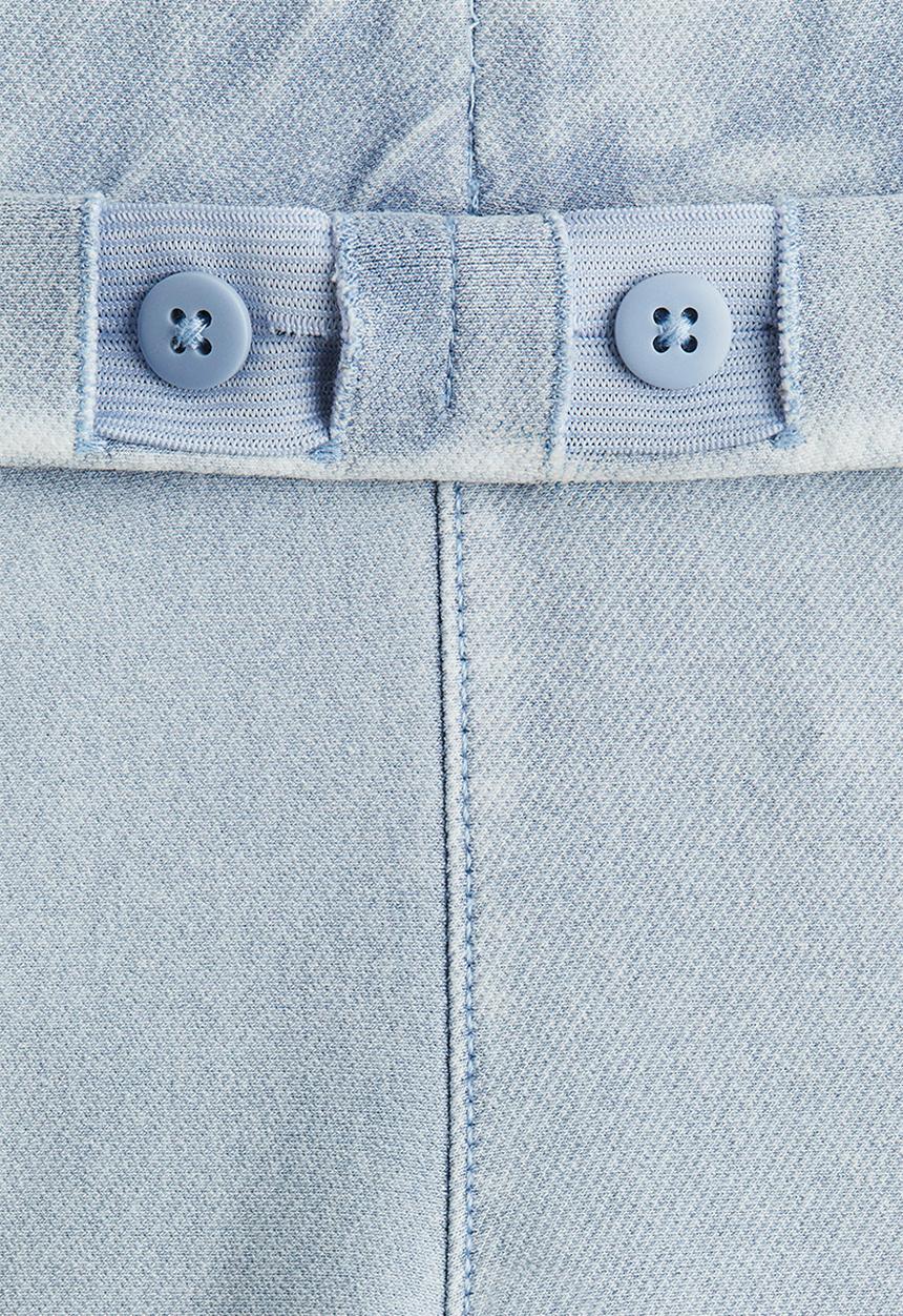 H&M - Flared jeggings - light denim blue
