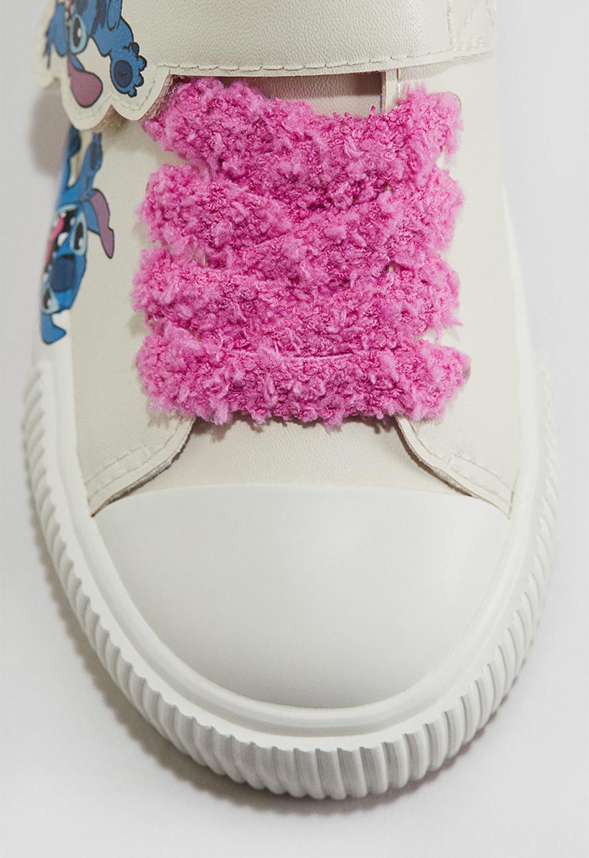 H&M - Printed trainers - cream/lilo & stitch