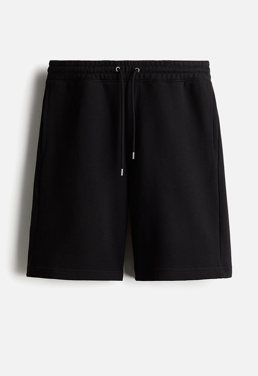 H&M - Relaxed fit shorts - black