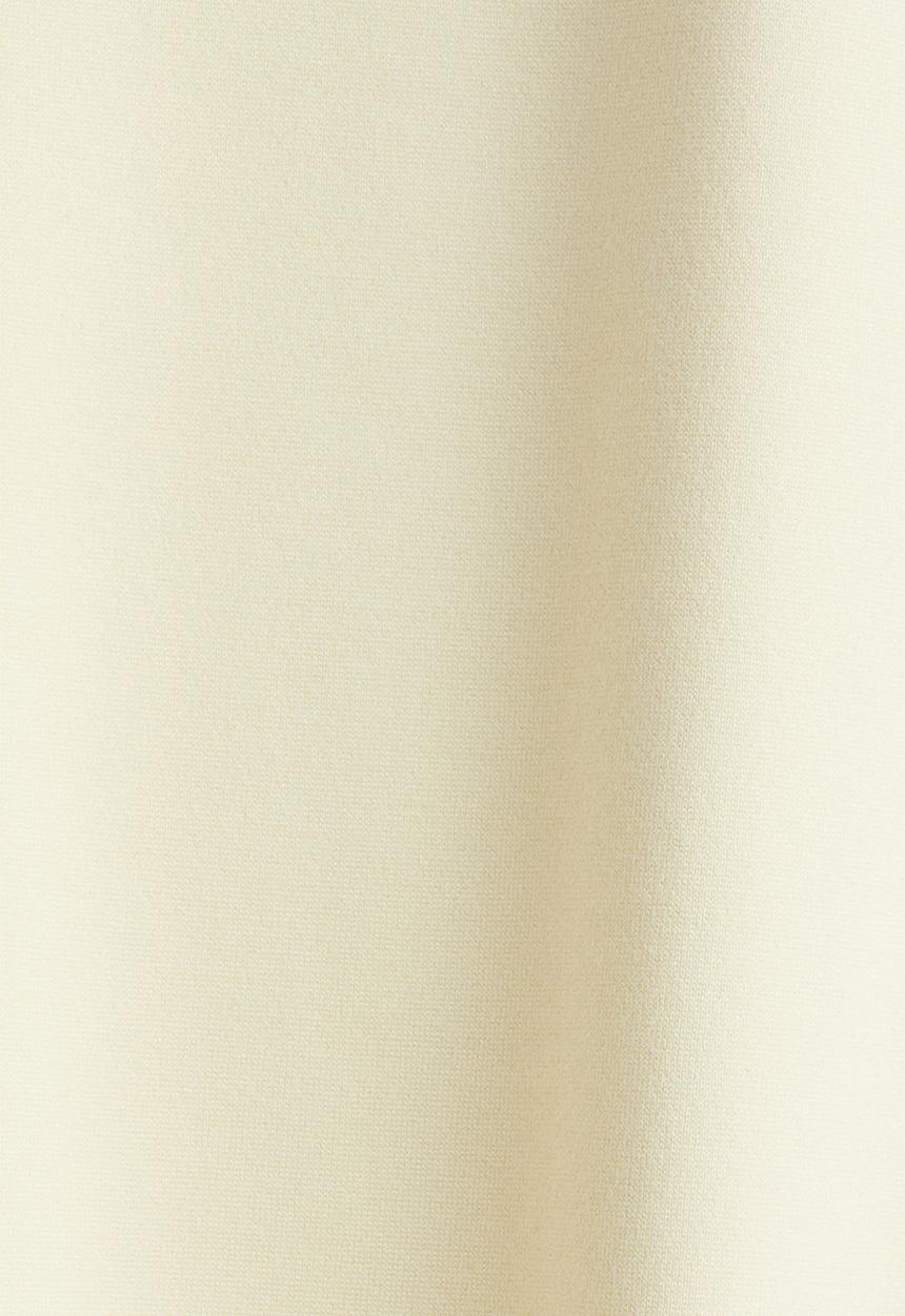 H&M - Interlock peplum vest top - pale yellow
