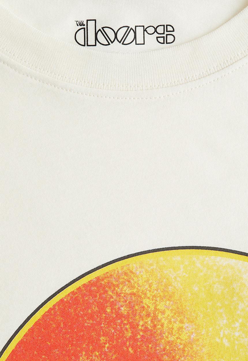 H&M - Oversized printed t-shirt - white the doors 
