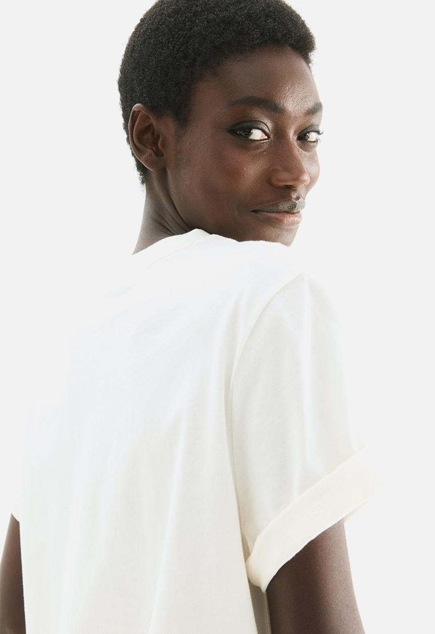 H&M - Printed T-shirt - white/le maison